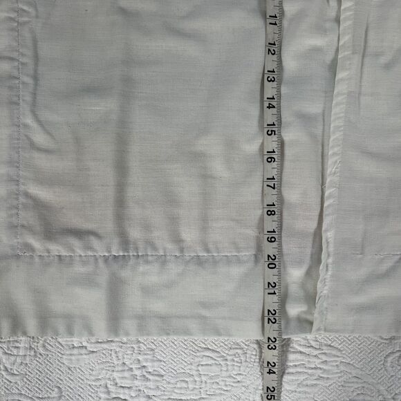 VTG JP Stevens Pillow Sham Pastel Stripe White Edge 80s Cotton 31"x26" Retro '82 - Picture 16 of 16